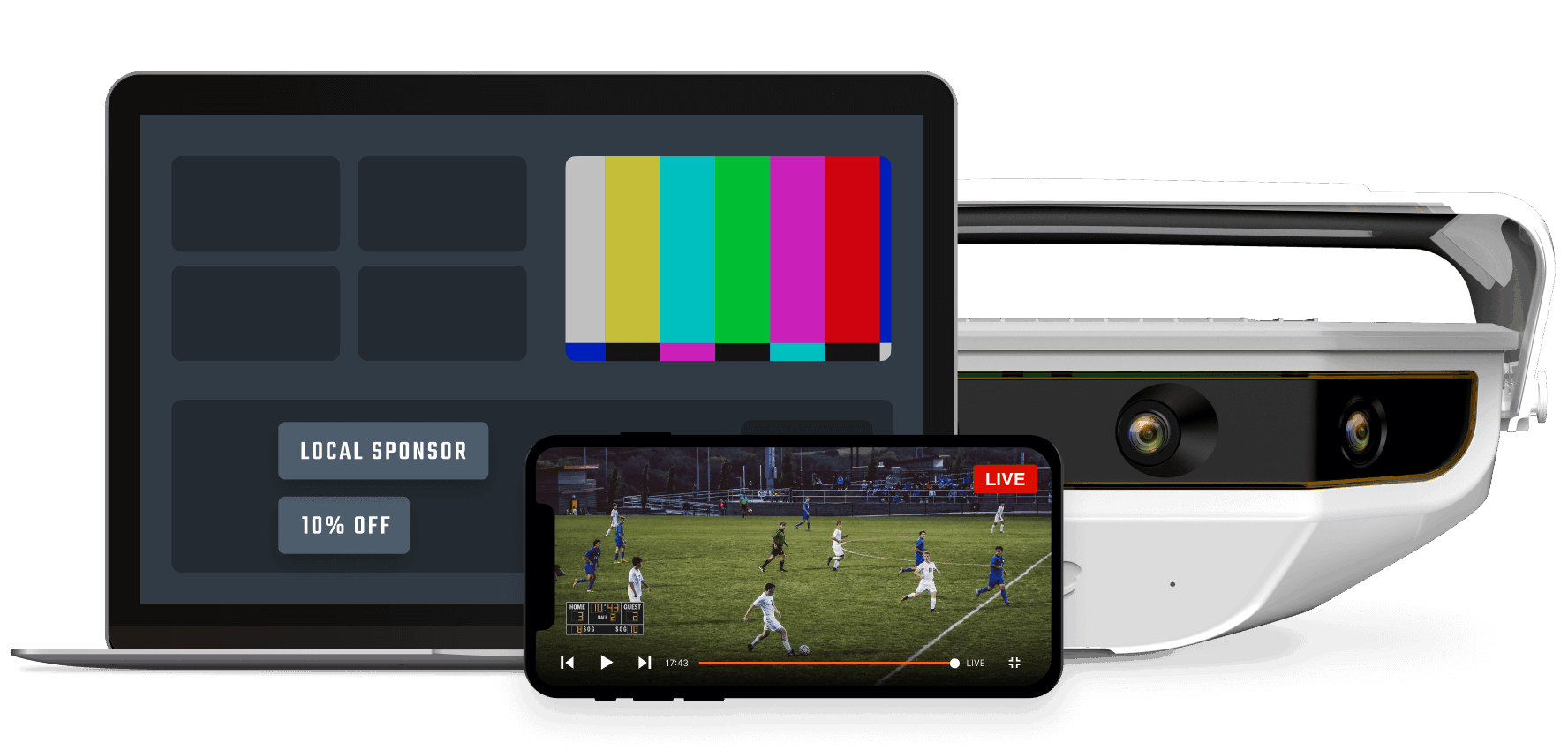 Hudl Focus camera live stream